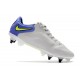 Bota Nike Tiempo Legend 9 Elite ACC SG-Pro Gris Niebla Volt Zafiro