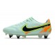 Bota Nike Tiempo Legend 9 Elite ACC SG-Pro Verde Negro Naranja