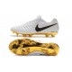 Botas Nike Tiempo Legend VII Elite FG - Blanco Oro