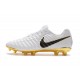 Botas Nike Tiempo Legend VII Elite FG - Blanco Oro