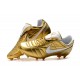 Botas Nike Tiempo Legend R10 Elite FG - Oro Blanco