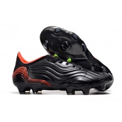 adidas Copa Sense.1 FG Bota Negro Rojo Team Solar Verde