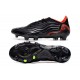 adidas Copa Sense.1 FG Bota Negro Rojo Team Solar Verde