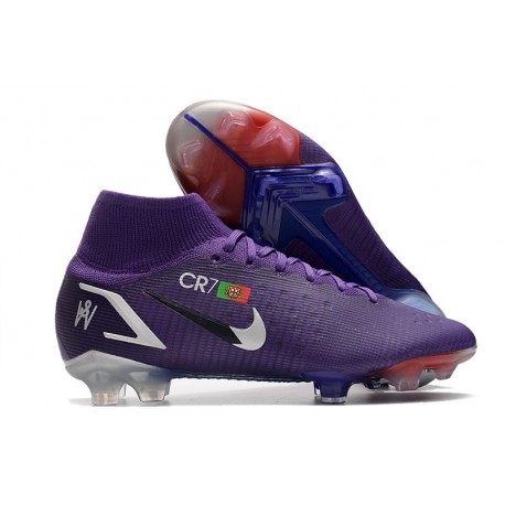 Nike Mercurial Superfly 8 Elite FG Ronaldo CR7 Violeta