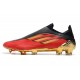Zapatos de Fútbol adidas X Speedflow+ FG Rojo Dorado Metálico Negro
