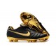 Botas Nike Tiempo Legend R10 FG - Negro Oro