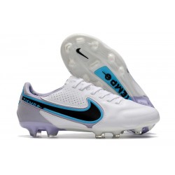 Botas Nike Tiempo legend 9 Elite FG Blanco Negro