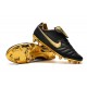 Botas Nike Tiempo Legend R10 FG - Negro Oro