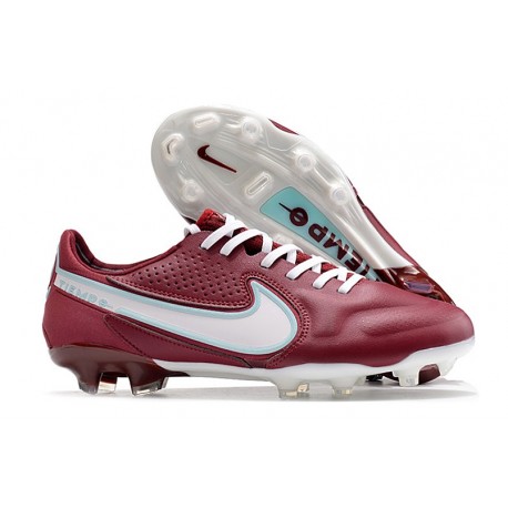 Botas Nike Tiempo legend 9 Elite FG Team Rojo Blanco Mystic Hibiscus