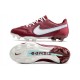 Botas Nike Tiempo legend 9 Elite FG Team Rojo Blanco Mystic Hibiscus