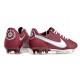 Botas Nike Tiempo legend 9 Elite FG Team Rojo Blanco Mystic Hibiscus