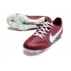 Botas Nike Tiempo legend 9 Elite FG Team Rojo Blanco Mystic Hibiscus