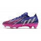 Adidas Predator Edge.1 Low FG Team Collegiate Morado Plateado Metálico Team Rosa 2