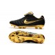 Botas Nike Tiempo Legend R10 FG - Negro Oro