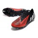 Adidas Predator Edge.1 Low FG Negro Rojo Blanco