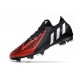 Adidas Predator Edge.1 Low FG Negro Rojo Blanco