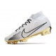 Nike Zoom Mercurial Superfly IX Elite FG Blanco Oro Negro