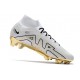 Nike Zoom Mercurial Superfly IX Elite FG Blanco Oro Negro