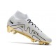 Nike Zoom Mercurial Superfly IX Elite FG Blanco Oro Negro