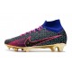 Nike Zoom Mercurial Superfly IX Elite FG Rosa Violeta Azul