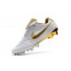 Botas Nike Tiempo Legend R10 FG - Blanco Oro