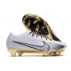 Nike Air Zoom Mercurial Vapor XV Elite FG Bota Nike Air Zoom Mercurial Vapor XV Elite FG Bota Blanco Oro