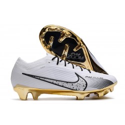 Nike Air Zoom Mercurial Vapor XV Elite FG Bota Nike Air Zoom Mercurial Vapor XV Elite FG Bota Blanco Oro