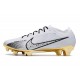 Nike Air Zoom Mercurial Vapor XV Elite FG Bota Blanco Oro