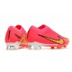 Nike Air Zoom Mercurial Vapor XV Elite FG Bota Rosa Amarillo