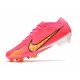 Nike Air Zoom Mercurial Vapor XV Elite FG Bota Rosa Amarillo