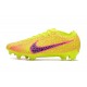 Nike Air Zoom Mercurial Vapor XV Elite FG Bota Amarillo Rosa