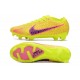 Nike Air Zoom Mercurial Vapor XV Elite FG Bota Amarillo Rosa