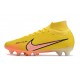 Nike Zoom Mercurial Superfly IX Elite AG Amarillo Naranja