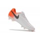 Botas Nike Tiempo Legend VII Elite FG - Blanco Naranja Negro