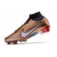 Nike Air Zoom Mercurial Superfly 9 Elite FG Bronce Blanco Azul