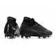 Nike Air Zoom Mercurial Superfly 9 Elite FG Negro