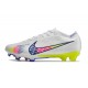 Nike Zoom Mercurial Vapor 15 Elite FG Blanco Rosa Azul