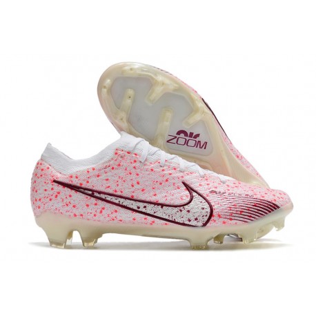 Nike Zoom Mercurial Vapor 15 Elite FG Blanco Rojo