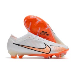 Nike Zoom Mercurial Vapor 15 Elite FG Blanco Naranja