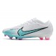 Nike Zoom Mercurial Vapor 15 Elite FG Blanco Azul Báltico Rosa Blast Indigo Haze