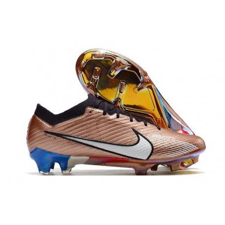 Nike Zoom Mercurial Vapor 15 Elite FG Bronce Blanco Azul