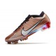 Nike Zoom Mercurial Vapor 15 Elite FG Bronce Blanco Azul