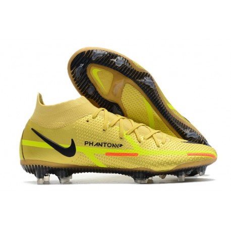 Nike Zapatillas Phantom GT2 Elite DF FG Amarillo