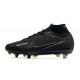 Nike Zoom Mercurial Superfly 9 Elite SG Negro DK Gris Humo Cumbre 