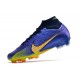 Nike Air Zoom Mercurial Superfly 9 Elite FG Violeta Amarillo