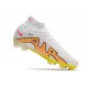 Nike Air Zoom Mercurial Superfly 9 Elite FG Blanco Amarillo