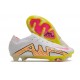 Nike Zoom Mercurial Vapor 15 Elite FG Blanco Rosa Amarillo