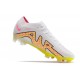 Nike Zoom Mercurial Vapor 15 Elite FG Blanco Rosa Amarillo