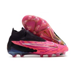 Nike Gripknit Phantom GX Elite Dynamic Fit FG Rosa Negro