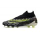 Nike Gripknit Phantom GX Elite Dynamic Fit FG Negro Voltio Blanco Azul Glow